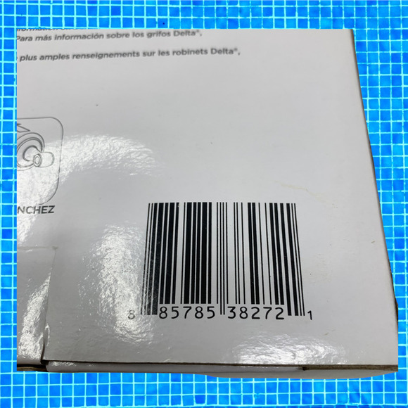 NEW Lot 2 x Delta Greenwich Collection Shiny Chrome Towel Ring & Robe Hook NWT - Picture 5 of 6